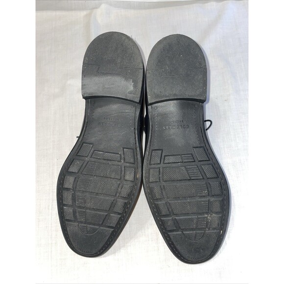 Cole Haan Men’s Dress Shoes Size 11.5 M Black Leather Business Formal Wedding - Picture 6 of 12
